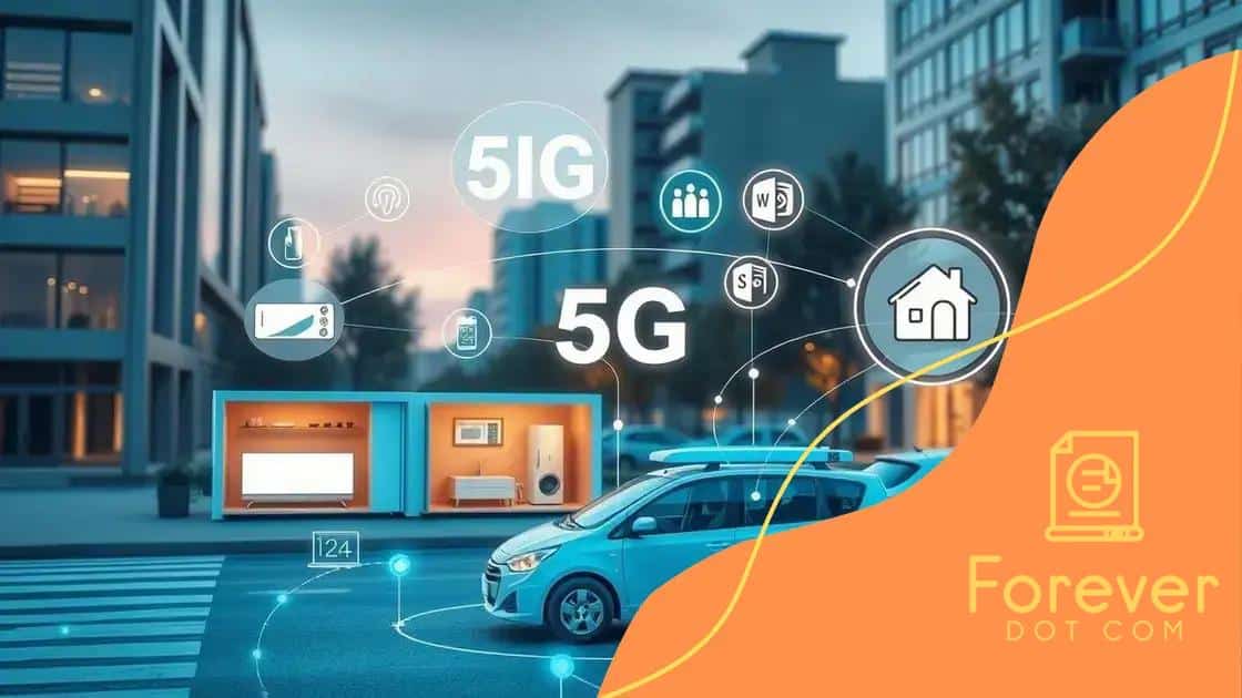 The role of 5G in IoT development