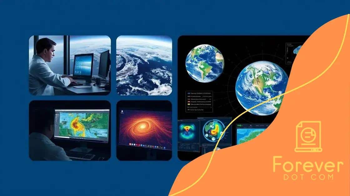 Real-world applications of AI in climate forecasting