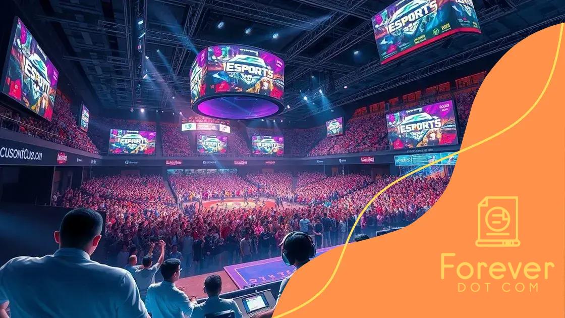 Economic impact of e-sports on global markets