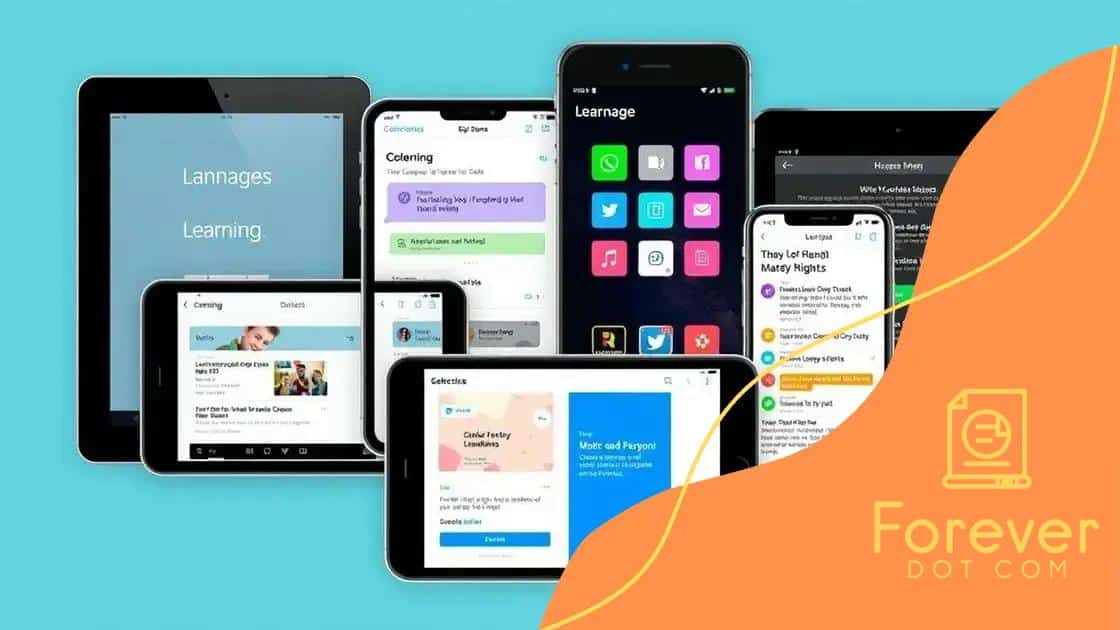 Types of mobile apps for extended learning