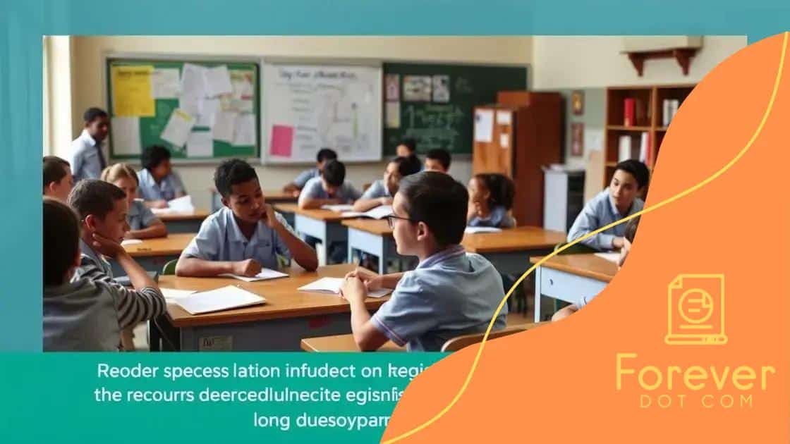 Impact of legislation on educational quality
