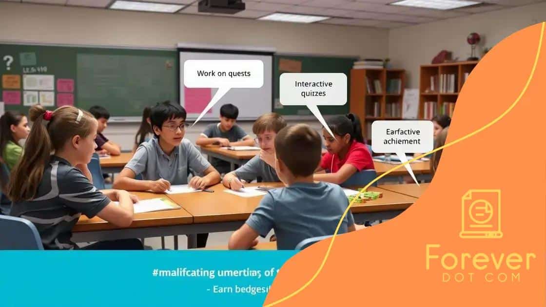 Examples of gamification in classrooms