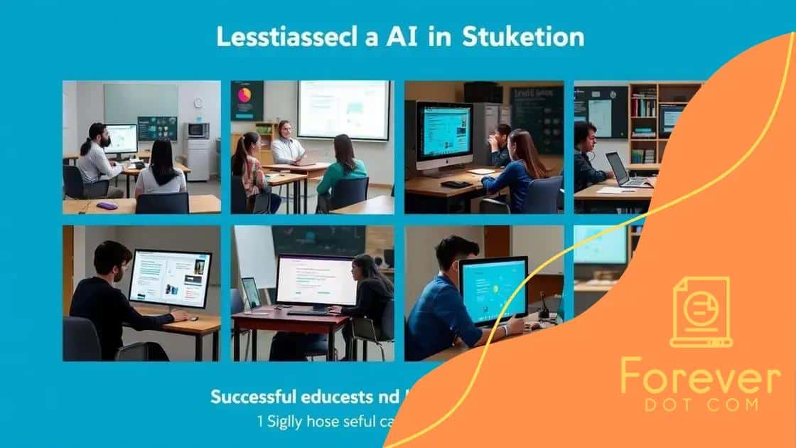 Case studies: AI success stories in education