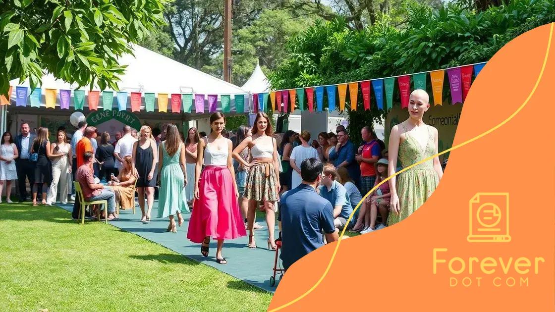 Sustainability in emerging festivals