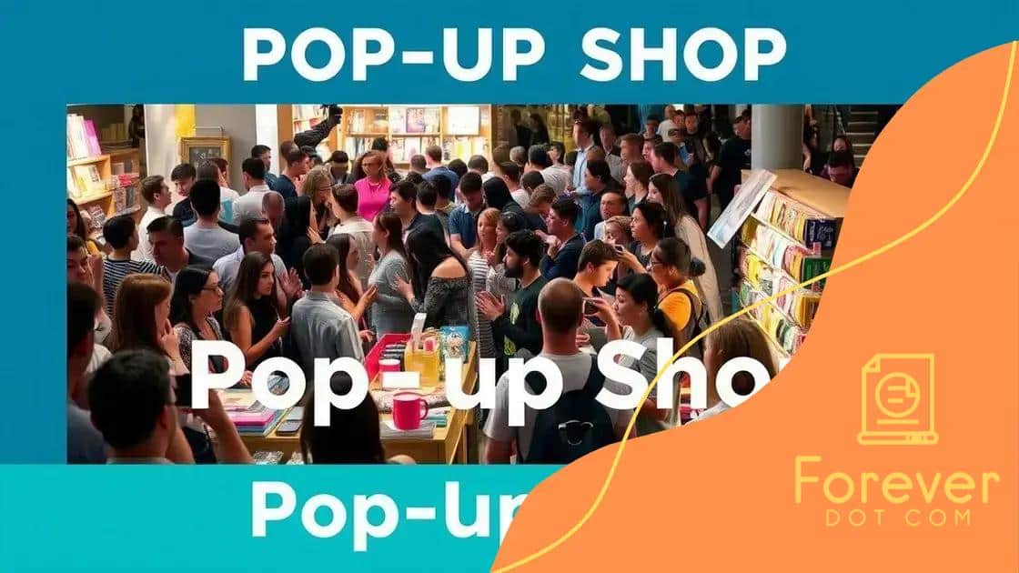 Impact of pop-up shops on brand visibility