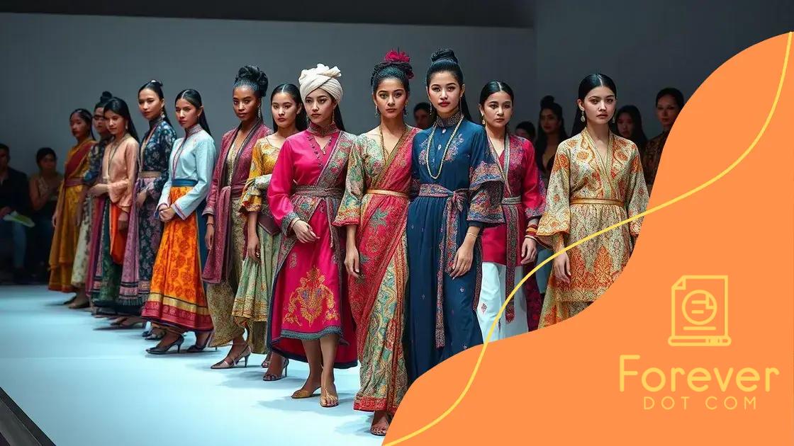 How diverse backgrounds influence fashion trends