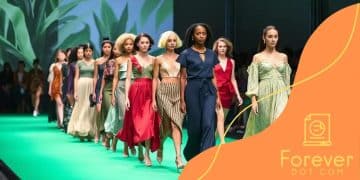How sustainability is showcased in fashion events