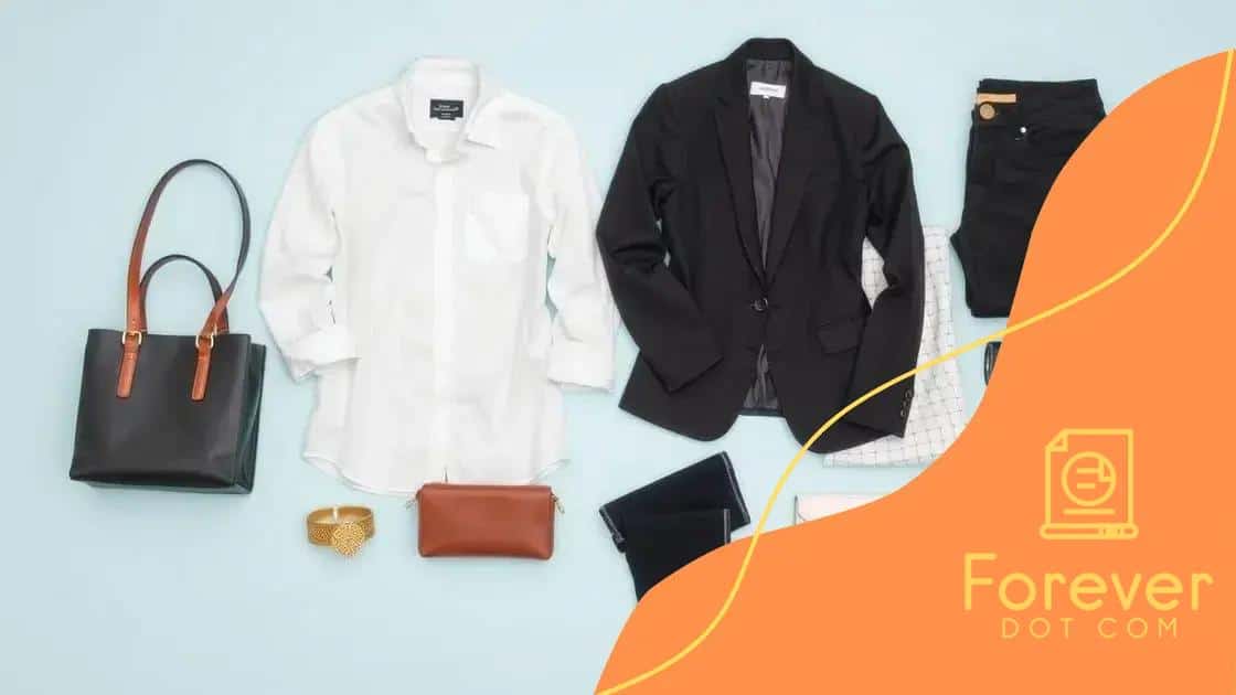 Key pieces for a versatile capsule wardrobe