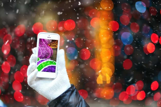 A digitally enhanced image of a smartphone screen showing a viral social media post claiming a $0.75 increase in gas prices by January 2025. Fact-checking labels and elements are superimposed on the image.