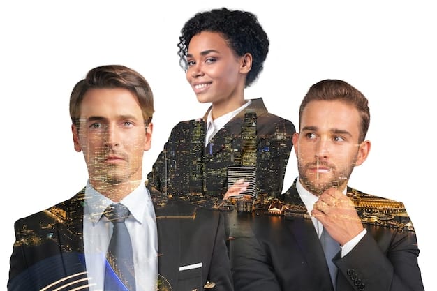 A collage of images representing various factors that can influence unemployment rates, such as technology, globalization, government policies, and economic conditions.