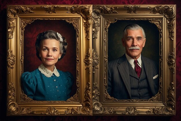 A side-by-side comparison of two versions of the same historical photograph. One image shows the original, unaltered photograph, while the other shows a digitally manipulated version with added or removed elements. The comparison highlights the subtle differences and distortions that can occur through photo editing, emphasizing the importance of verifying authenticity.