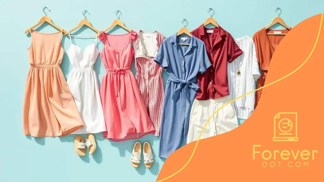 Popular styles for summer 2025