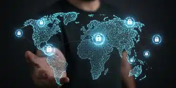 Secure global data exchange network powered by blockchain technology for US industries