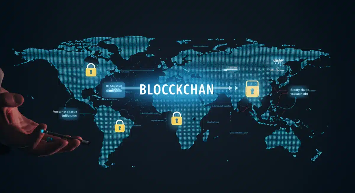 Blockchain technology securing global cross-border data transfers