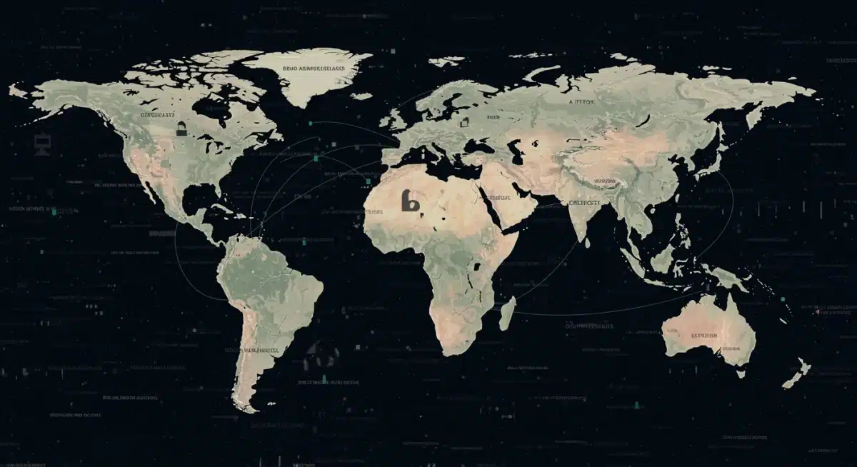 Cyber warfare and technological competition in a modern geopolitical context, reflecting Cold War origins.