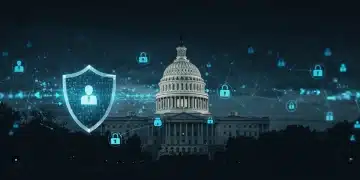 Recent Updates to Federal Privacy Policies in 2025: What Every U.S. Citizen Needs to Know Now Digital shield protecting personal data with the US Capitol in background, symbolizing federal privacy policy updates 2025.