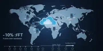 Cloud Optimization for U.S. Companies: Global Access & 10% Cost Savings by 2025 Global cloud infrastructure optimization leading to cost savings for U.S. businesses.