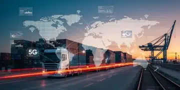 5G Rollouts 2025: Reshaping U.S. Global Supply Chains Global supply chain network optimized by 5G technology in 2025