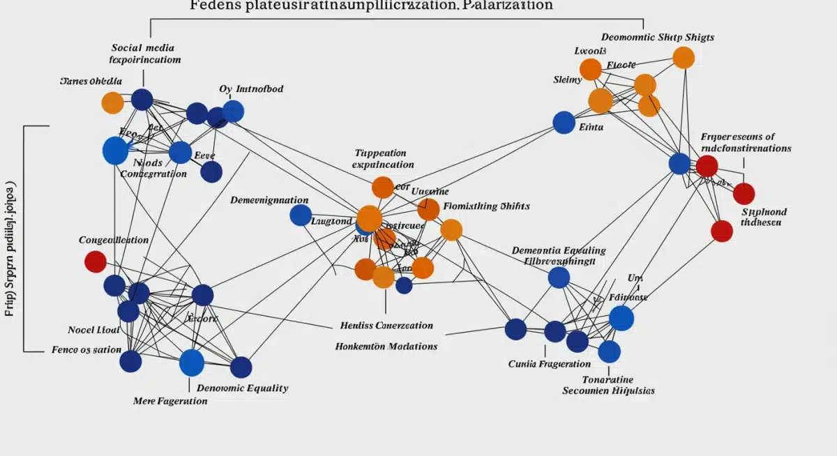 Interconnected factors driving modern US political polarization
