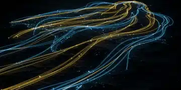 New Submarine Cable Projects 2025: US-Asia Connectivity Surges Illustration of submarine fiber optic cables connecting the US and Asia, symbolizing increased data flow and internet connectivity.